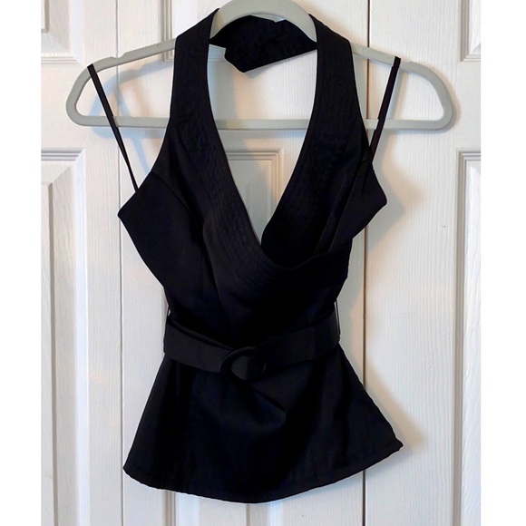 LE CHATEAU women’s black top xx-small - Picture 1 of 8